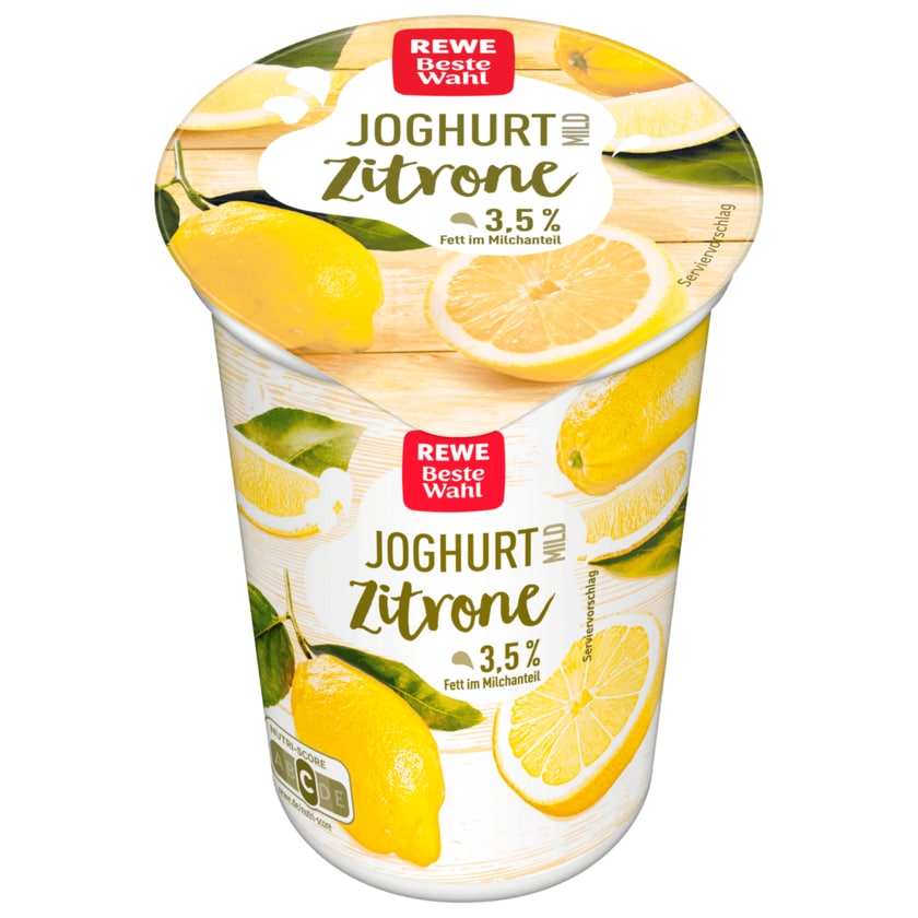 REWE Beste Wahl Joghurt mild Zitrone 250g